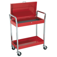Sealey CX104 Trolley 2-Level Heavy-Duty with Lockable Top