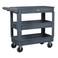 Sealey CX203 Trolley 3-Level Composite Heavy-Duty