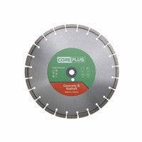 CorePlus Concrete & Asphalt Diamond Blade 350 x 20mm
