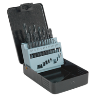 Sealey DBS19RF HSS Roll Forged Drill Bit Set 19pc 1-10mm