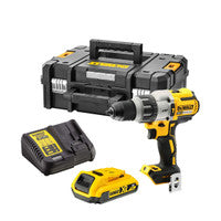 Druil Chomhcheangailte Gan Scuab DeWalt DCD996D1 18V le Ceallraí 1x 2.0Ah