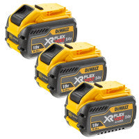 DeWalt DCB547 XR 9.0ah Flexvolt 18/54v Battery 3 Pack