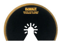 DeWalt DT20709 Multi Tool Titanium Semi Circle Blade 100mm