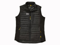 DeWalt DEWFORCEL Force Black Lightweight Padded Gilet - L (46in)