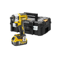 DeWalt DCF887P1 18V Brushless Impact Driver with 1x 5.0Ah Battery & Tstak 2 Case