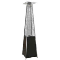 Dellonda DG98 13 kW Pyramid Outdoor Gas Patio Heater (Black)