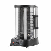 Baridi DH216 Rotisserie Grill, Kebabs, Gyros, Skewers, Roasts, 1500W, 21L, Black