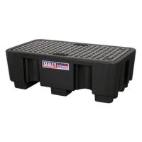 Sealey DRP17 Barrel Bund Polyethylene 1300 x 750 x 440mm 2 Drum
