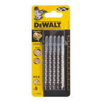 DeWalt DT2209-QZ XPC Bi-Metal Jigsaw Blades for Wood 100mm x 4.2 TPI(5 Pack)