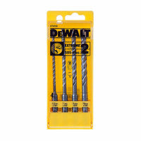 DeWalt DT9702 5.5-10mm Extreme 2 SDS Plus Drill Bit Set (4 Pieces)