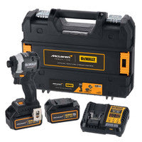 DeWalt DCF85MP2T x McLaren F1 Team 18V XR Brushless Impact Driver with 2 x 5Ah Batteries.