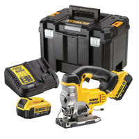 DeWalt DCS331M2-GB 18V XR Cordless Jigsaw with 2x 4.0Ah Batteries