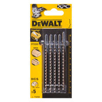 DeWalt DT2205-QZ T101B Extreme XPC Jigsaw Blade for Wood 100mm (5 Pack)