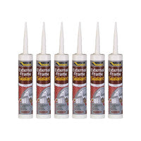 Everbuild EXTGY External Frame Acrylic Sealant 290ml Grey (Pack of 6)