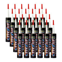 Everbuild STIXCLEAR Stixall® Crystal Clear Extreme Power Cartridge 290ml (24 Pack)