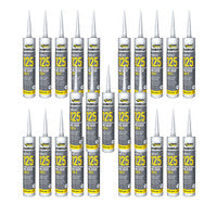 Cailc Uair an Chloig Everbuild 125C3 Everflex® Conradh 125 300ml Bán (Pacáiste de 25)