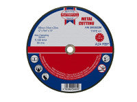 Faithfull FAI3003522M Metal Cut Off Disc 300 x 3.5 x 22.23mm