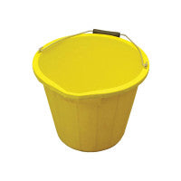 Faithfull FAI3GBUCKYEL Bucket 14 litre/ 3 Gallon (Yellow)