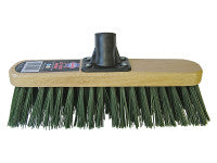 Faithfull FAIBRSTIF12R Broom Head Stiff Green 300mm (12in) Threaded Socket