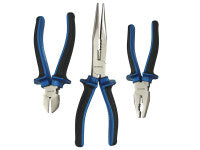 Faithfull FAIPLSET3LN Handyman Pliers Set 3 Piece