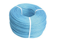 Faithfull FAIRB22060 Blue Poly Rope 6mm x 220m