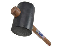 Faithfull FAIRMB312 Rubber Mallet - Black 1.1kg (40oz)