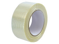 Faithfull FAITAPECROSS Reinforced Crossweave Tape 50mm x 50m