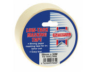 Faithfull FAITAPELTM50 Low Tack Masking Tape 50mm x 50m