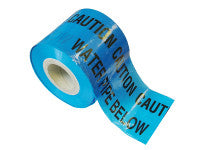 Faithfull FAITAPEUWAT Warning Tape 365m - Water