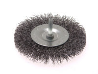 Faithfull FAIWBS100C Wire Brush 100mm x 6mm Shank 0.30mm