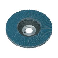 Sealey FD10040 Flap Disc Zirconium 100mm 16mm Bore 40Grit