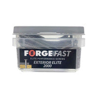 ForgeFast 5.0 x 100mm Silver Elementech 2000 Elite Exterior Screws FFE5100ST (70 Pack)