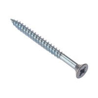 ForgeFix 4.0 x 60mm General Purpose Pozi Compatible Screw CSK TT ZP CSK2128ZP (200 Pack)