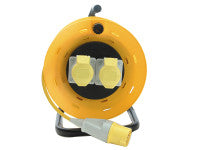 Faithfull Power Plus FPPCR25ML25 Cable Reel 110V 16A 2.5mm Cable 25m