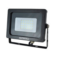 Faithfull Power Plus FPPSLWM20 SMD LED Wall Mounted Floodlight 20W 1600 Lumens 240V