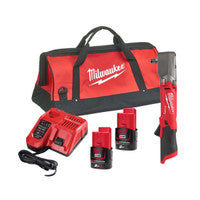 Milwaukee M12FRAIWF12-202X 12V 1/2" Right Angle Impact Wrench with 2x 2.0Ah Batteries