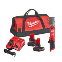 Milwaukee M12FRAIWF12-502X 12V 1/2" Right Angle Impact Wrench with 2x 5.0Ah Batteries