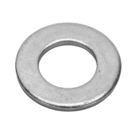 Sealey FWA1428 Flat Washer M14 x 28mm Form A Zinc DIN 125 Pack of 50