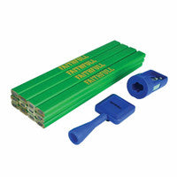 Faithfull FAICPGKIT Carpenters Pencil Kit Green / Hard (Pack 12)