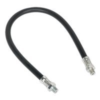 Sealey GGH450 Rubber Delivery Hose Flexible 450mm 1/8"BSP Gas