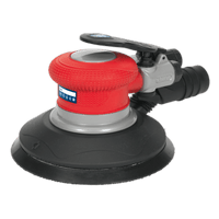 Sealey GSA05 Air Palm Random Orbital Sander 150mm Dust-Free