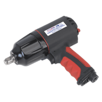 Sealey GSA6002 Composite Air Impact Wrench 1/2"Sq Drive Twin Hammer