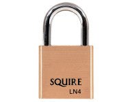 Henry Squire HSQLN4 LN4 Lion Brass Padlock 5-Pin 40mm