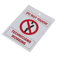 Sealey HYBRIDTAG Hybrid/Electric Vehicle Keyring Warning Tag