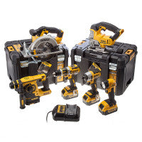 DeWalt TDKIT6x3 XR 18V 6 Piece Kit with 3x 5.0Ah Batteries