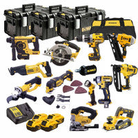 DeWalt TDKIT12X4 XR 18V 12 Piece Power Tool Kit with 4x 5.0Ah Batteries