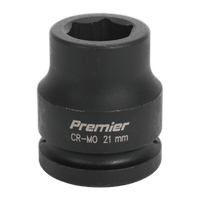 Sealey IS3421 Impact Socket 21mm 3/4"Sq Drive