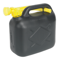Sealey JC5B Fuel Can 5L - Black