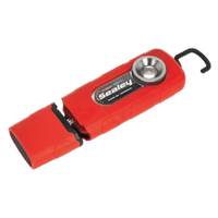 Sealey LED360CM Rechargeable 360° Inspection Lamp COB LED Colour Match CRI 96 - 3 Colour