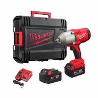 Milwaukee M18BLHIWF12-502X 18V Brushless High Torque Impact Wrench with 2x 5.0Ah Batteries